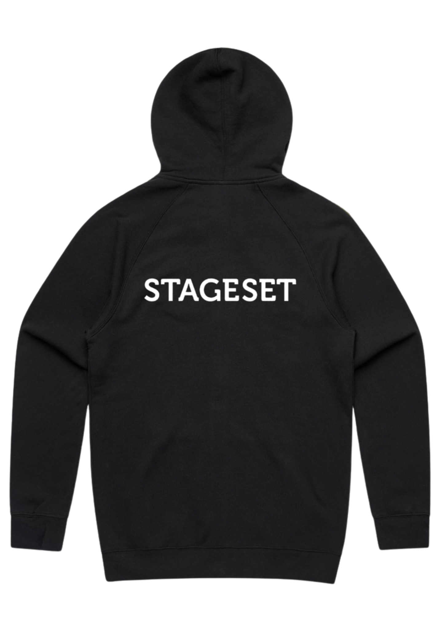 SS - Supply Zip Hood- Black