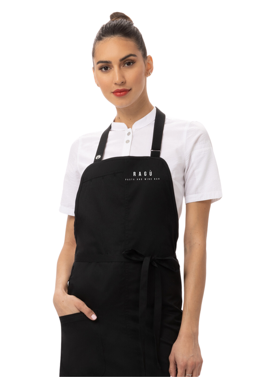 RP Brio Bib Apron- Black