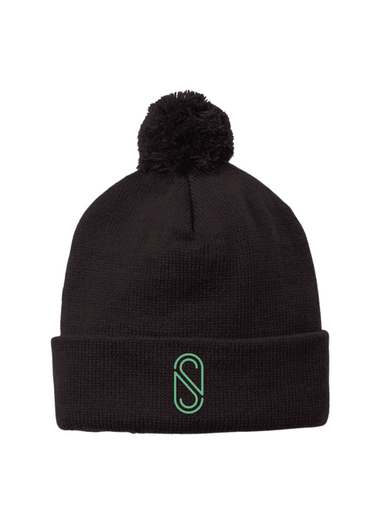 Solid Pom Pom Beanie STC37 - SSR