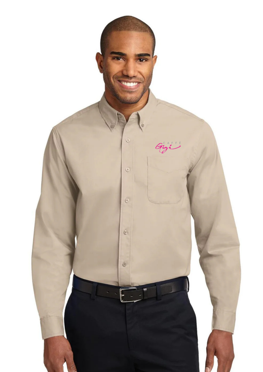 CG Port Authority Long Sleeve Easy Care Shirt