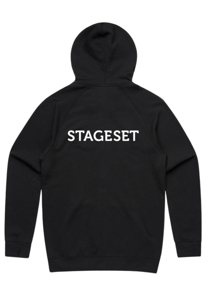 SS - Supply Zip Hood- Black