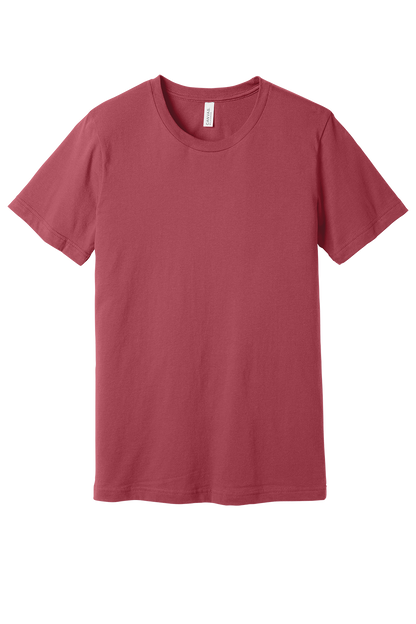 BELLA+CANVAS  Unisex Jersey Short Sleeve Tee. BC3001