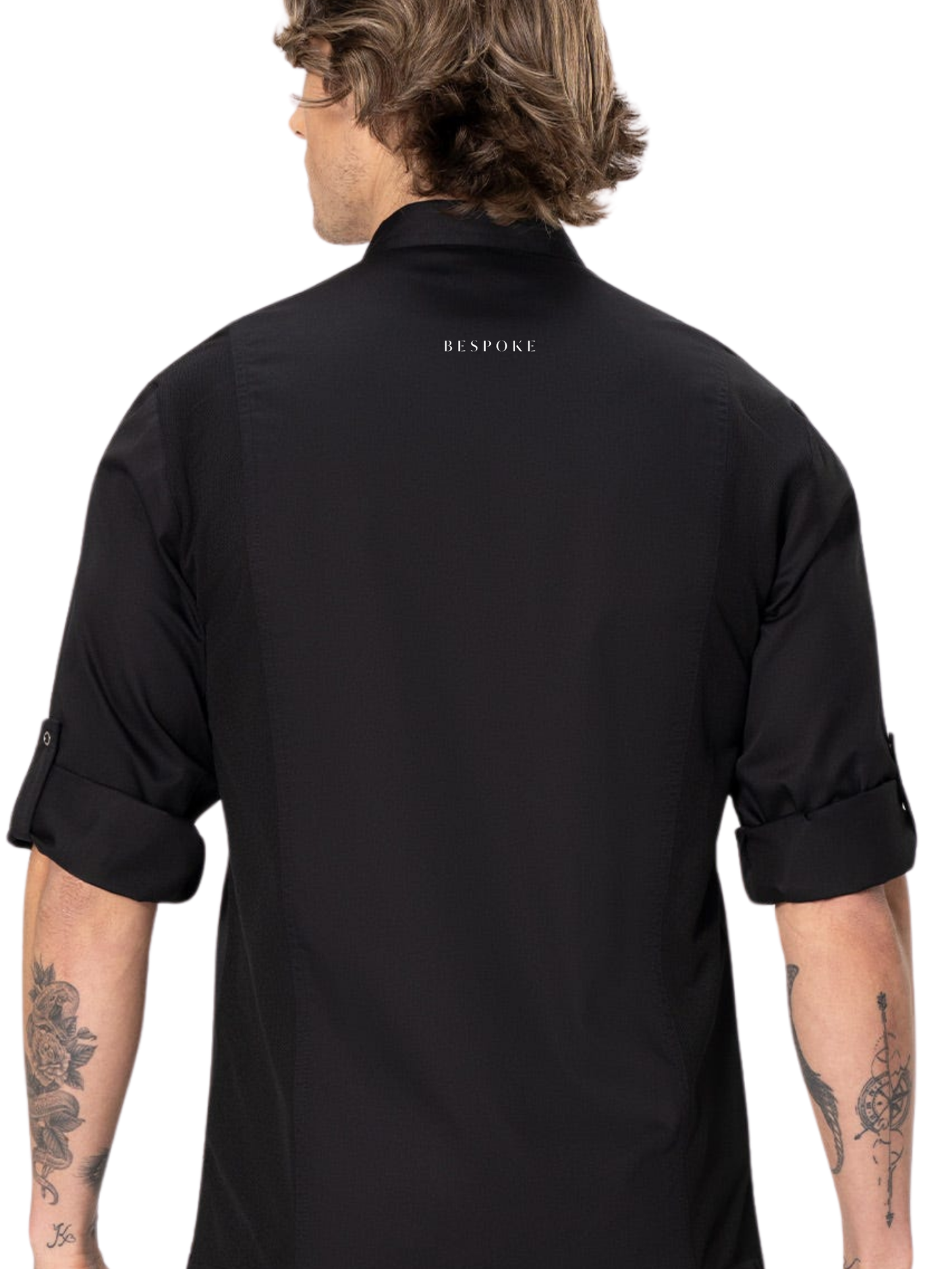 BES Lansing Men's Chef Jacket - Bespoke Logo