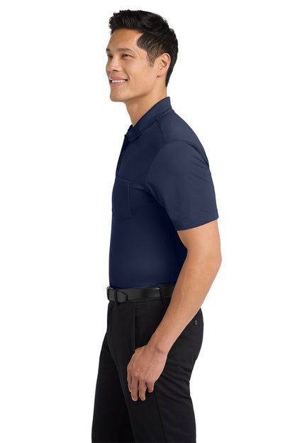 Port Authority Silk Touch Performance Pocket Polo. K540P