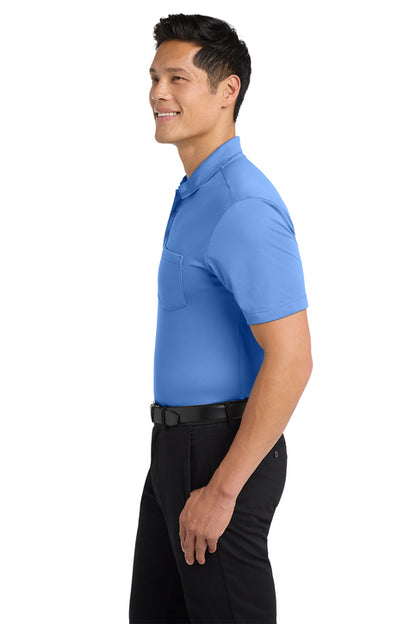 Port Authority Silk Touch Performance Pocket Polo. K540P