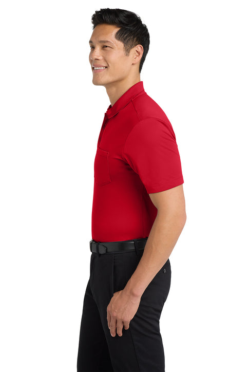 Port Authority Silk Touch Performance Pocket Polo. K540P