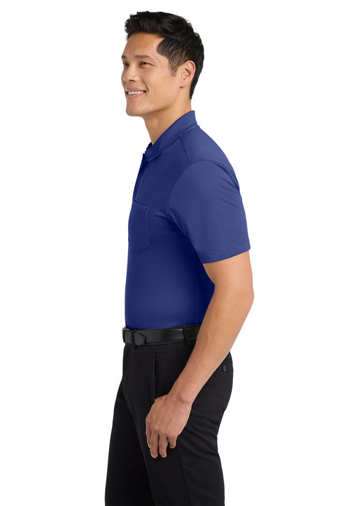 Port Authority Silk Touch Performance Pocket Polo. K540P