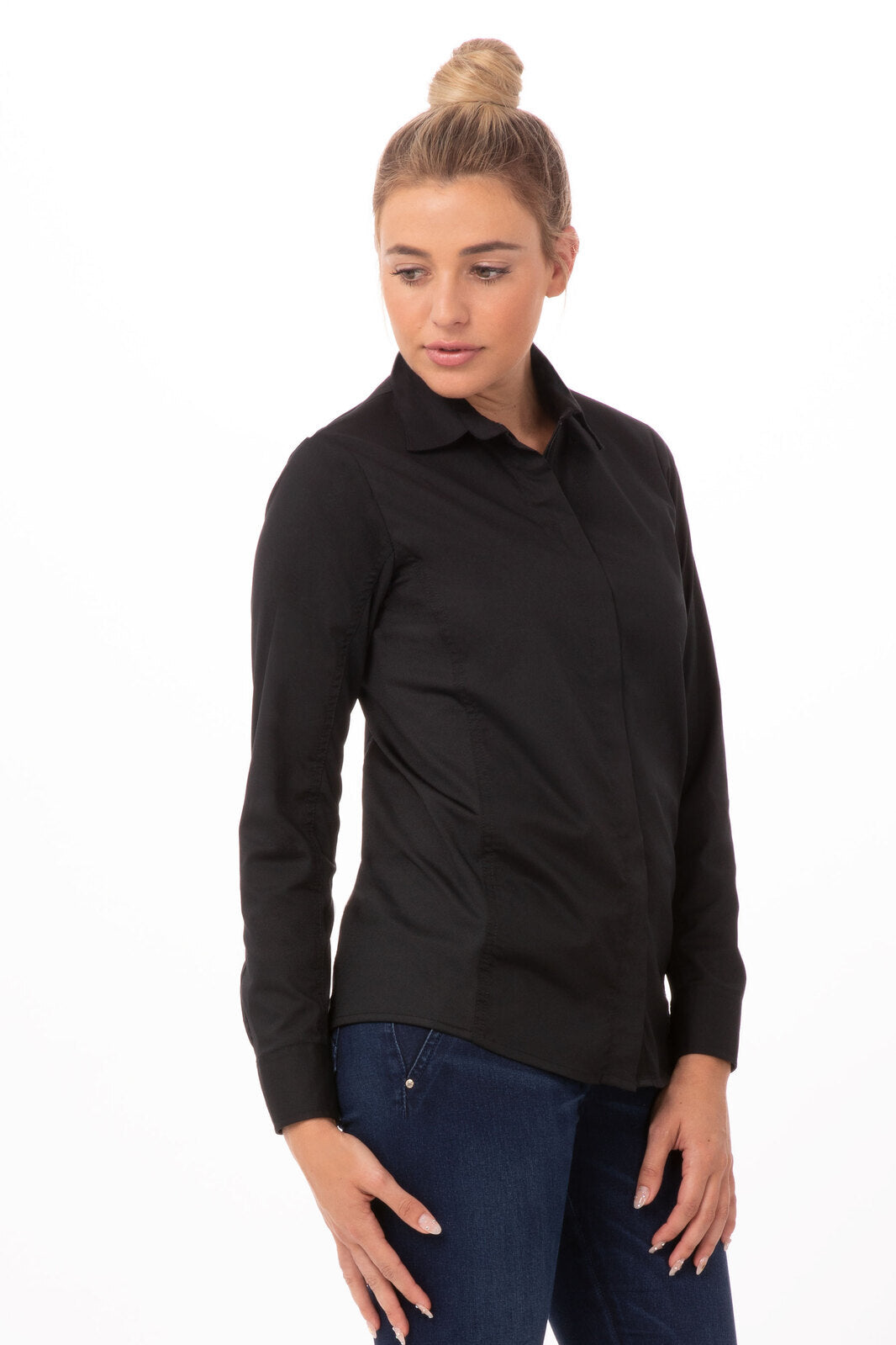 Shelby Women's Zip Front Shirt – Entity Brands
