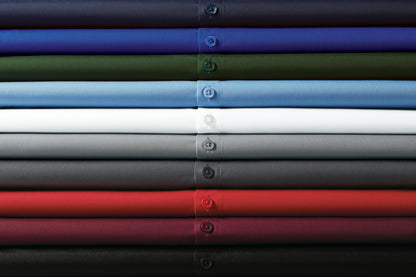 Port Authority Long Sleeve Carefree Poplin Shirt. W100
