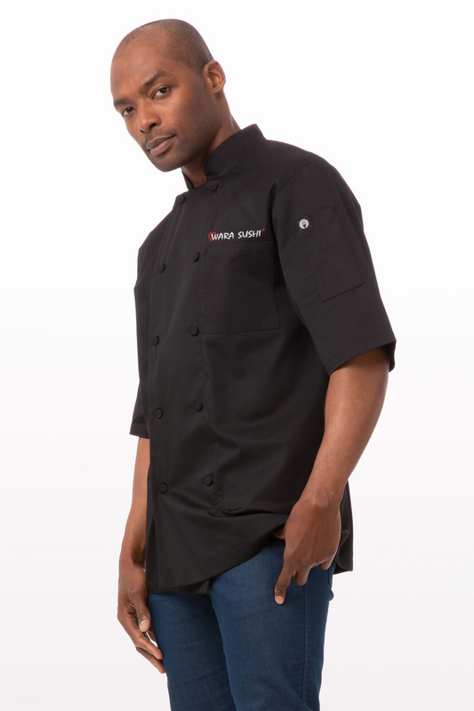 WS - Montreal Chef Jacket- Black